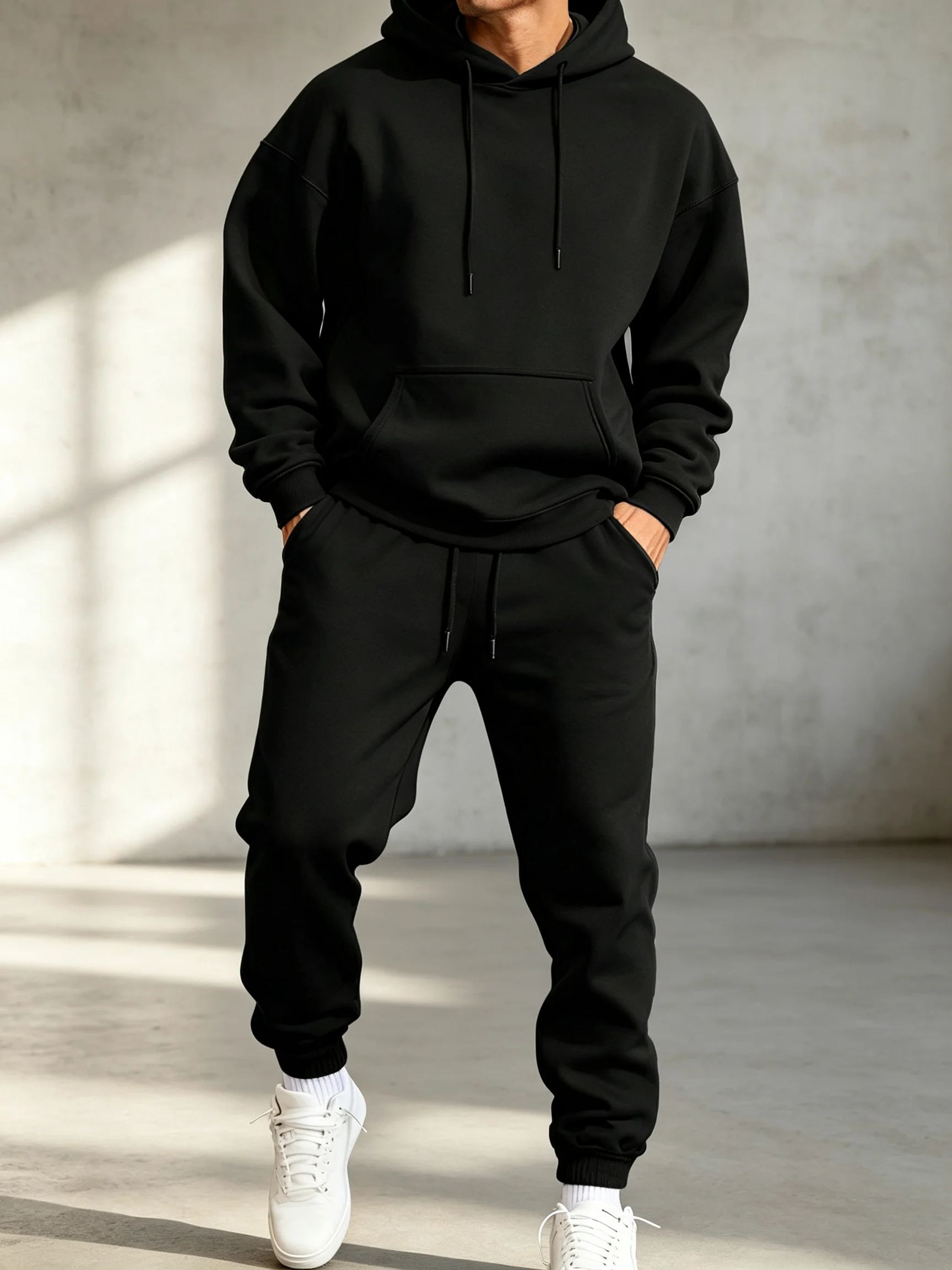 Mens Fashion Clothes - Completo da uomo con felpa con