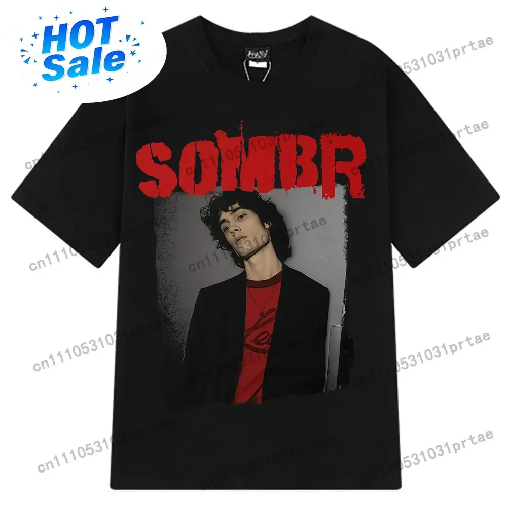 Poster Men Fashion - T-shirt Vintage SOMBR Classic con Stampa