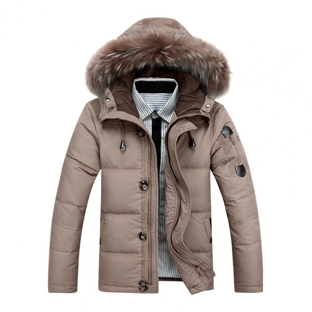 Men'S Fashion With Hat - Giacca Casual da Uomo per Esterni,