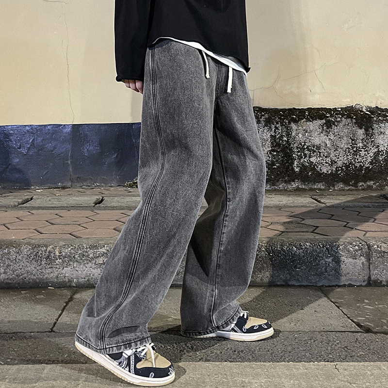 Jeans larghi da uomo alla moda - Men'S Fashion Grey Jeans recensione e prezzo