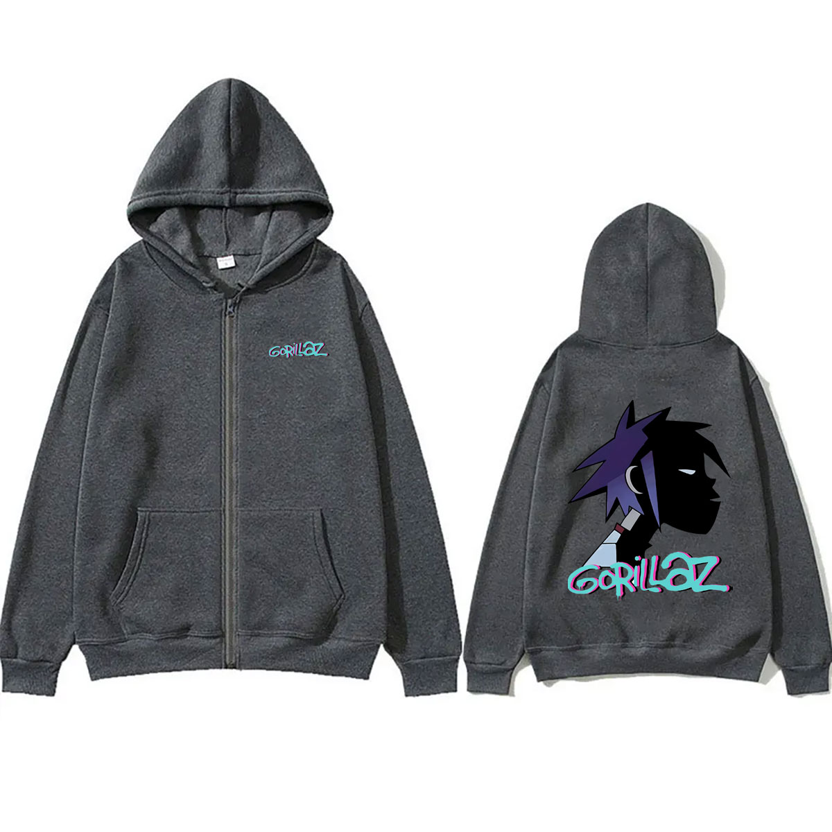 Felpa con cappuccio e cerniera - Mens Fashion Zip Up Hoodies recensione e prezzo