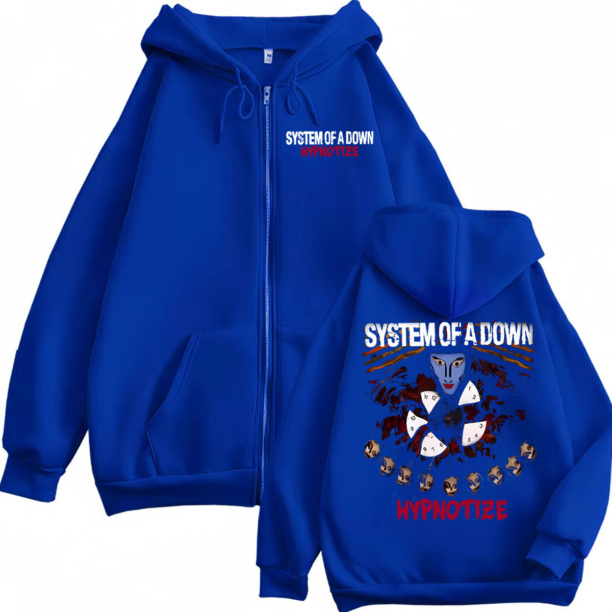 Felpa con cappuccio e zip con  - Mens Fashion Zip Up Hoodies recensione e prezzo