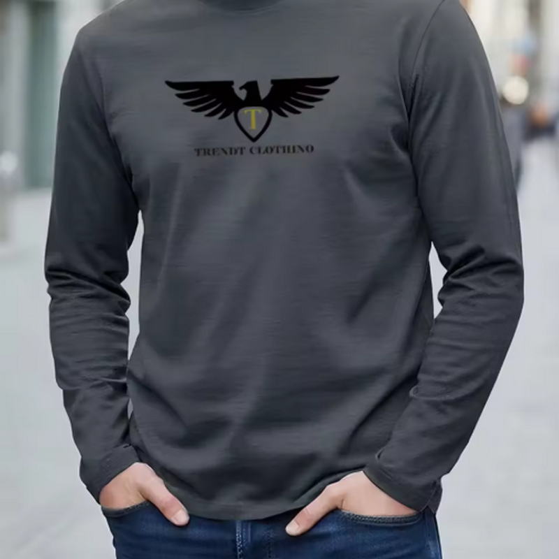 Nuova maglietta a maniche lung - Men'S Fashion T Shirts recensione e prezzo