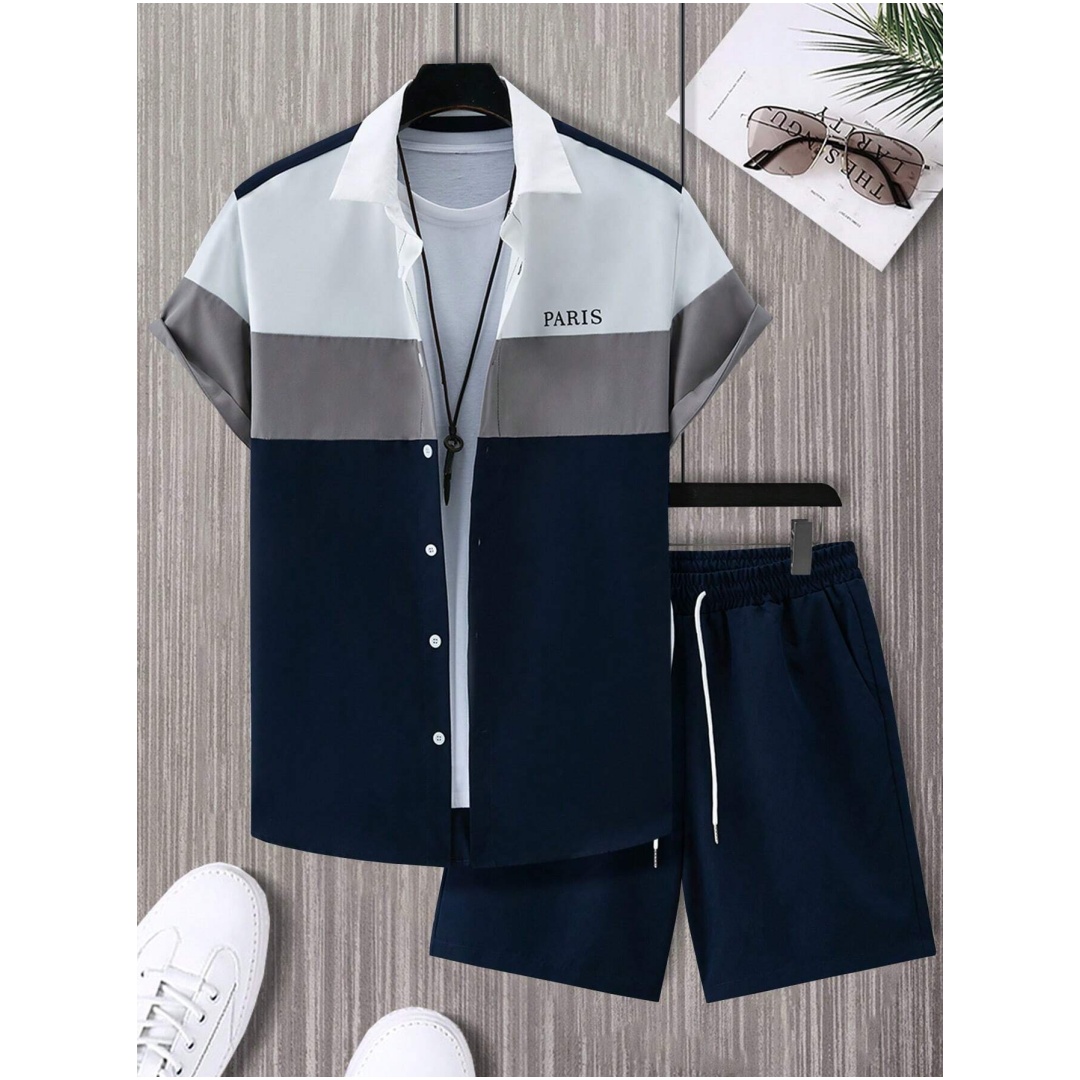 Completo da uomo alla moda blu - Mens Fashion Clothes recensione e prezzo