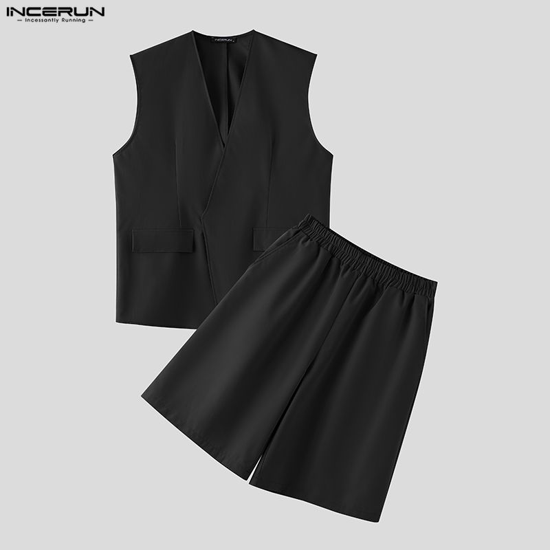 Completi da uomo INCERUN: Set  - Mens Fashion Summer recensione e prezzo