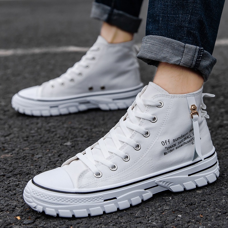Scarpe da uomo alte in tela 20 - Mens Fashion Trainers recensione e prezzo